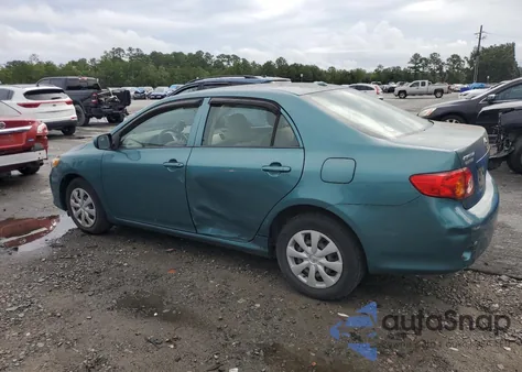 2009 Toyota Corolla Base from USA, damaged, VIN JTDBL40E69J042201